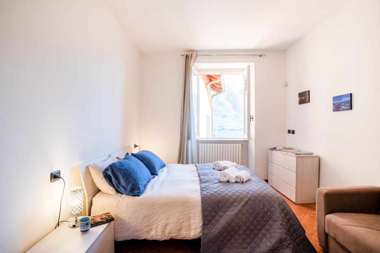 Limonta Lake View Apartment With Private Parking Bagian luar foto